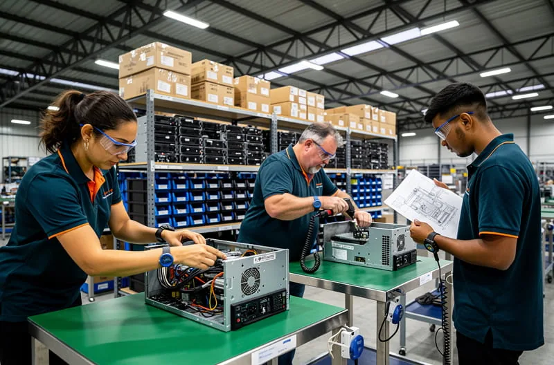 Production assembly line